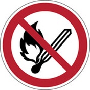 P003 - No open flame