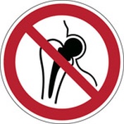 P014 - No access for people with metallic implants