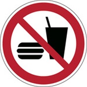 P022 - No eating or drinking