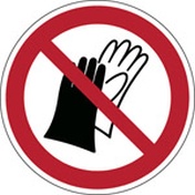 P028 - Do not wear gloves