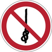 P030 - Do not tie knots in rope