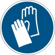 M009 - Wear protective gloves