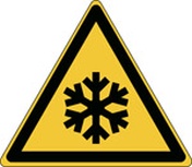 W010 - Low temperature hazard