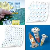 Labels on Sheets for Laser Printers